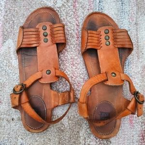 Genuine leather Frye sandals